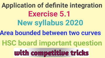 Exercise 5.1 application of definite integration final