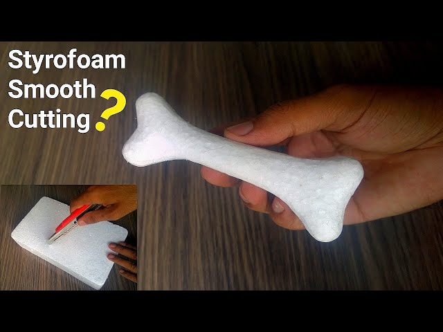 Shaping styrofoam