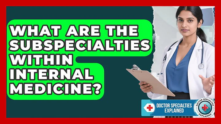 What Are the Subspecialties Within Internal Medicine? | Doctor Specialties Explained News