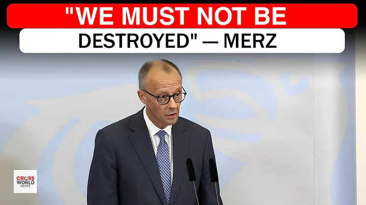 WATCH: Germany’s Merz Warns EU Electric Plans Threaten Auto Industry Jobs