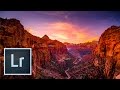 Landscape Photography Zion National Park