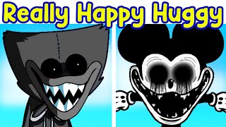 Friday Night Funkin' VS Really Happy but Huggy Wuggy (FNF Mod) (Poppy Playtime) (Micky Mouse)