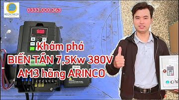 Khám phá BIẾN TẦN 7,5Kw 380V AM3 hãng ARINCO