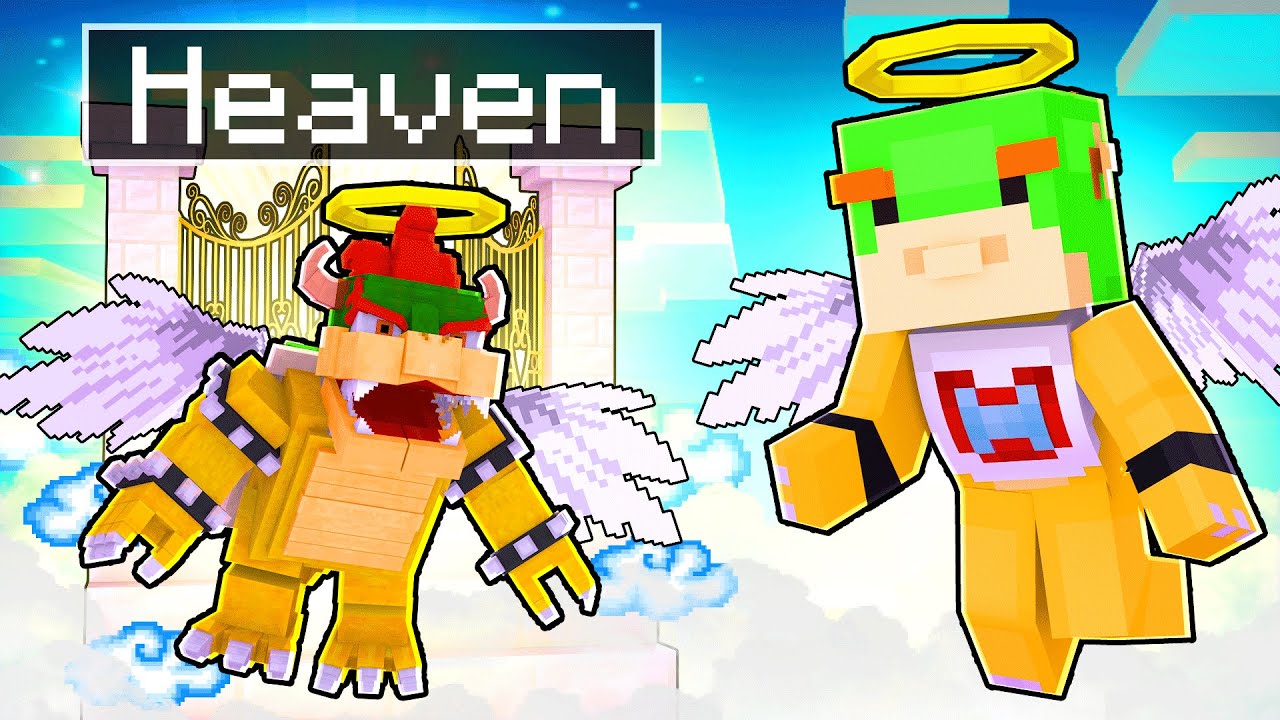 Bowser Jr DIES and Goes To HEAVEN In Minecraft! | Nintendo Fun House [11]