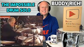 Drum Teacher Reacts: BUDDY RICH | The 'IMPOSSIBLE' Drum Solo