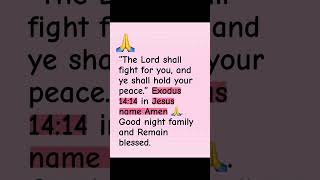 The Lord will fight for you #faiththatheals #amen