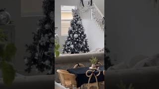 Christmas Home Tour#christmas#hometour#homedecor#christmasdecoration#christmastree#blackchristmas