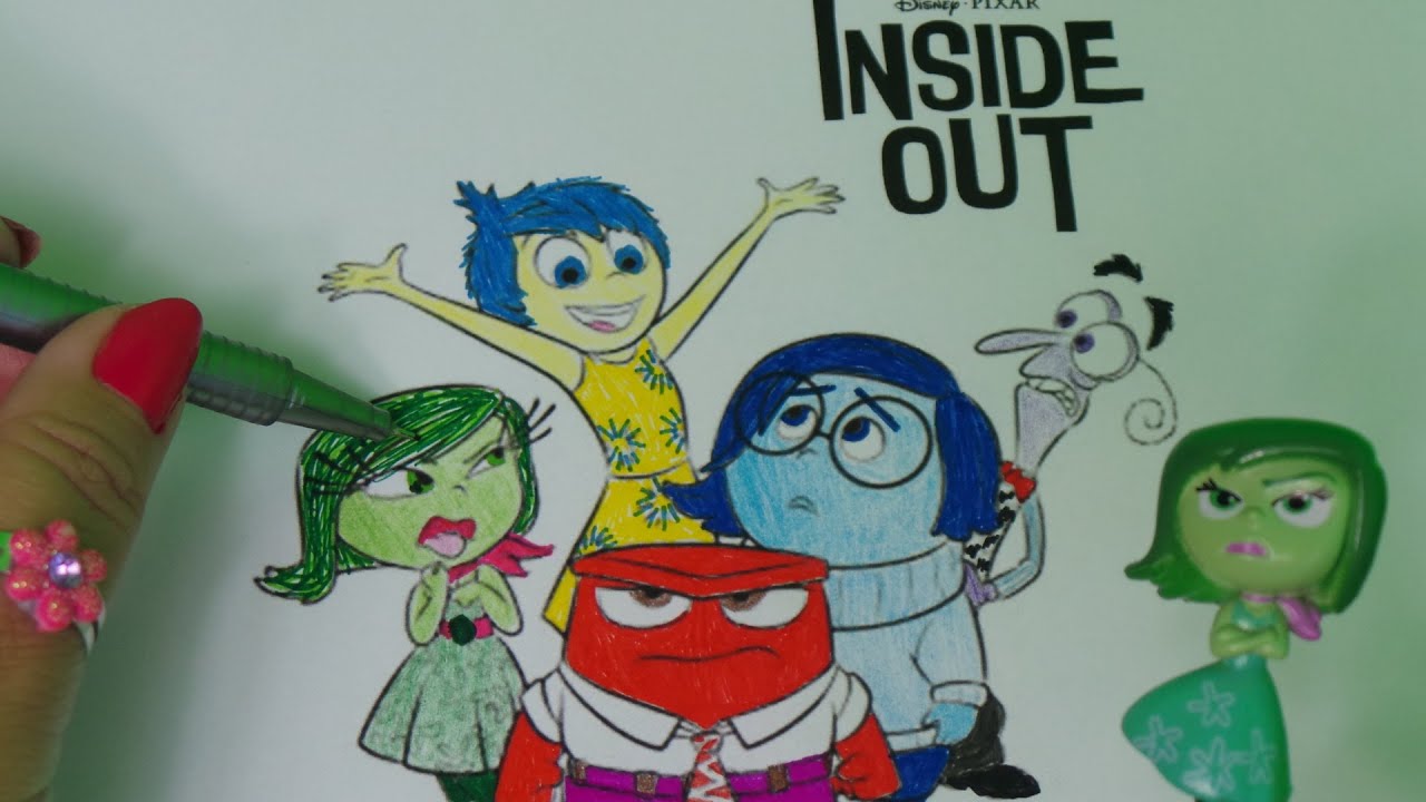 Inside Out Drawings How To Draw Sadness From Inside Out Really Easy