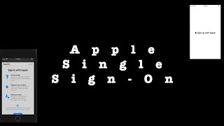 Apple Single Sign On | iOS | Swift