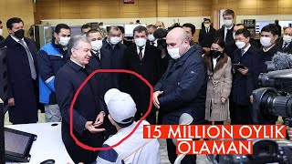 Президент боплади "15 млн ойлик оламан" - «Uzbekistan GTL» заводи оператори Президент Кашкадарёда