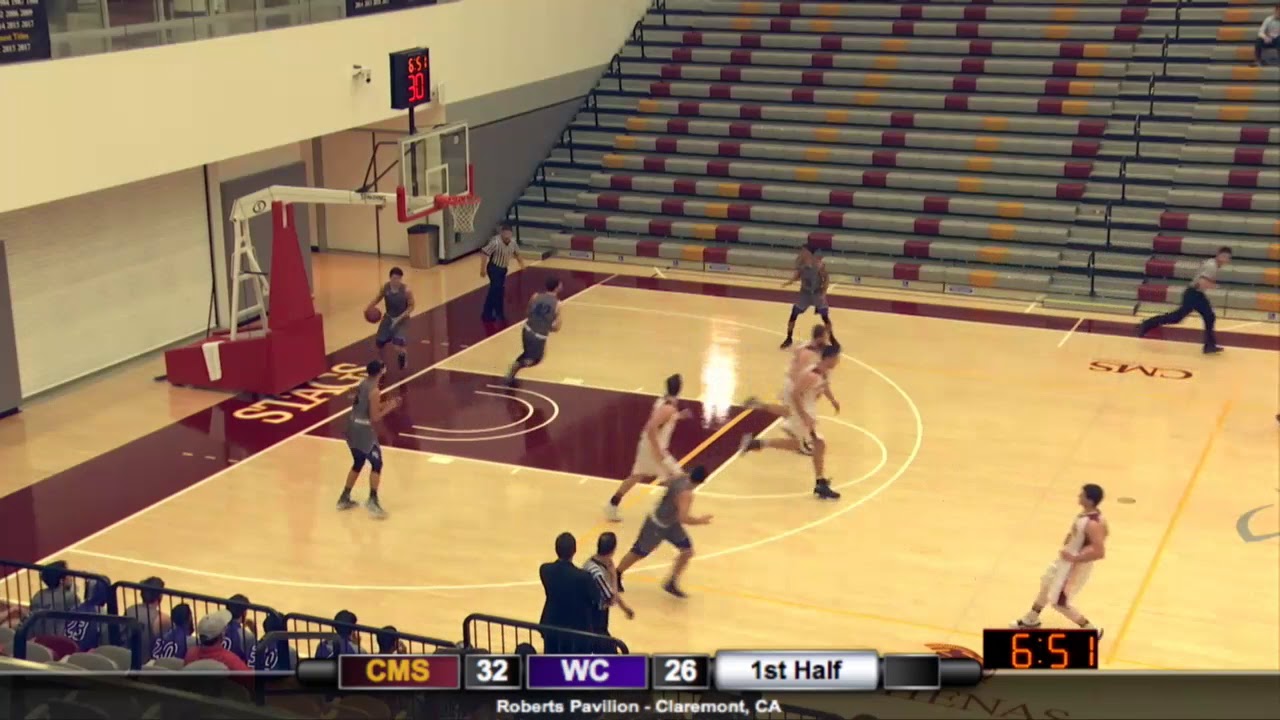 CMS Men's Basketball Highlight of the Night Jan. 17, 2018 YouTube