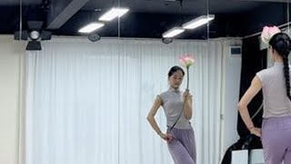古典舞《盈盈芙蓉语》第二段背面教学分解+合音乐，编舞：欣倩、栋生，#盈盈芙蓉语 #古典舞 #背面教学 #保姆级教程