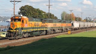 BNSF B40-8 (563) Leads EVELVJ - Tacoma, WA