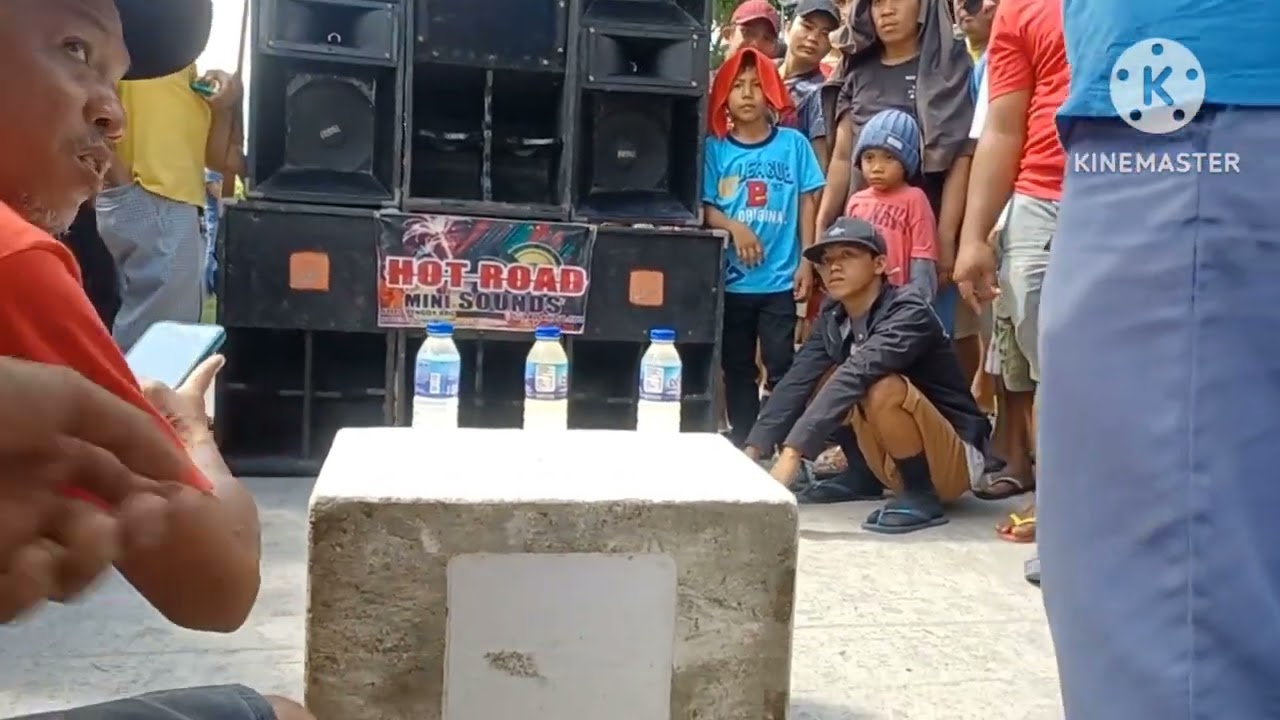 bakbakan ng mga mini sounds sa baranggay Cinco banga South cotabato