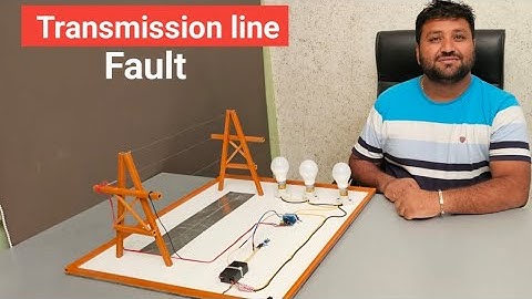 Transmission line fault protection system | electrical engineering project | msc physics project