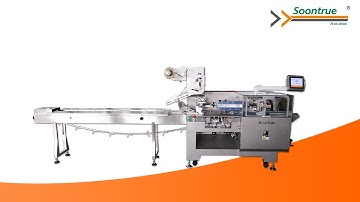 SW80E Box Motion Flow Wrapping Machine-Soontrue Packing Machinery
