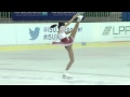 ISU 2014 Grand Prix- Ljubljana Ladies Free Skate Mai MIHARA JPN