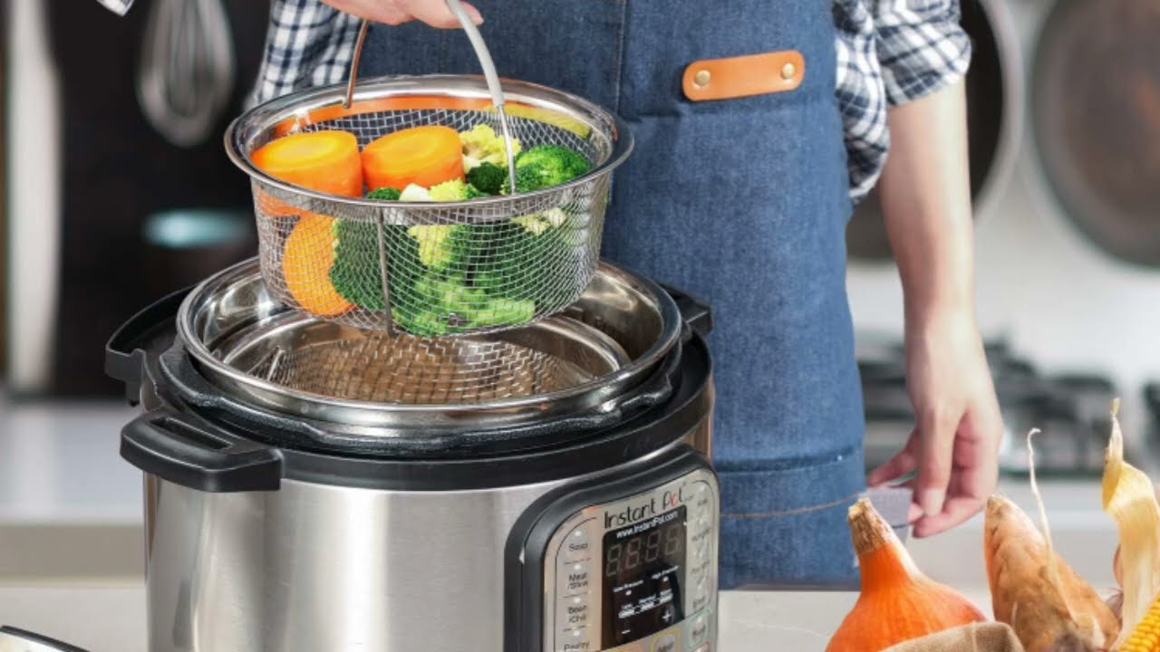 Steamer Basket for Instant Pot Accessories 6 qt or 8 quart 