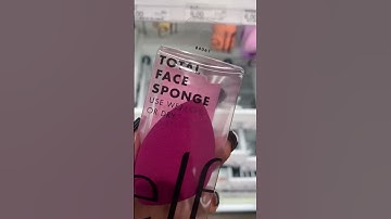 Affordable beauty blender love #elfcosmeticsreview #totalfacesponge