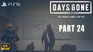 DAYS GONE 4K GAMEPLAY PART 24