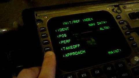 Boeing 757-200 Cockpit and FMC