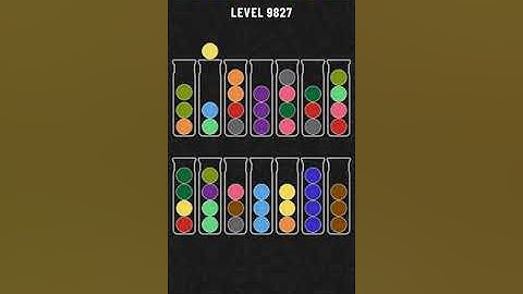 Ball Sort Puzzle Level 9827 / Water Sort Puzzle Level 9827  / all the same