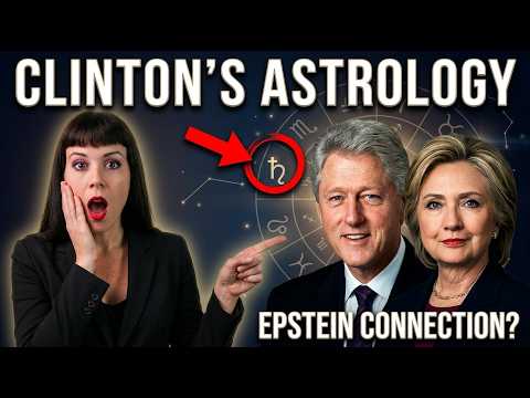 BILL & HILLARY CLINTON Astrology - Epstein Files Astro Series #3