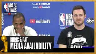 Khris Middleton \& Pat Connaughton Game 5 Postgame Press Conference | #NBAFinals