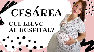 ¿Qué llevar en la bolsa del hospital para una cesárea?