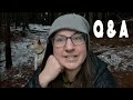 Take A Walk With Us Q&A || Vanlife Vlogmas Day 13