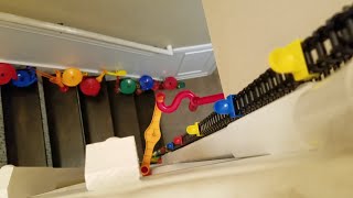 INSANE 3 STORY MARBLE RUN WITH 15 FOOT ELEVATOR!