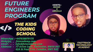 Kids from our coding classes starts a new series called Future Engineers Program