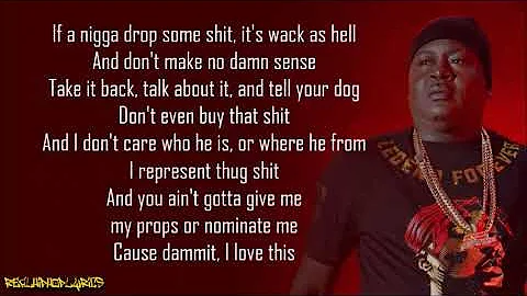 Trick Daddy - I'm a Thug (Lyrics)