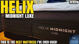 The Best Hybrid Mattress of 2026! | Helix Midnight Luxe Mattress Review