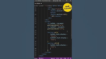 Bulb ON/OFF Using HTML, CSS and JavaScript #shorts #html #htmltutorial #css #coding