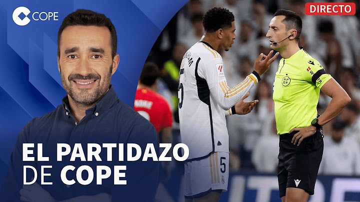 🔴 GRAN MALESTAR EN EL R.MADRID POR EL ARBITRAJE DEL DERBI I El Partidazo de COPE, con Juanma Castaño