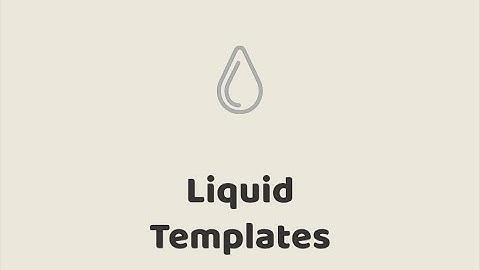 Episode #358 - Liquid Templates | Preview