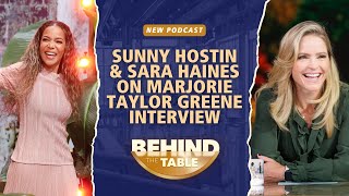 Sunny Hostin & Sara Haines on Marjorie Taylor Greene Interview, BTS of Halloween 2025 | BTT