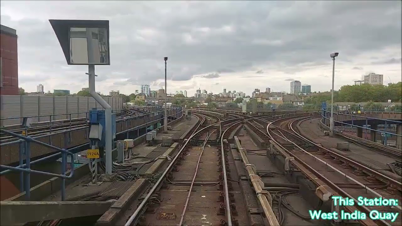 ПОЛНЫЙ МАРШРУТ ВИЗУАЛЬНО | DLR: Льюишем — Стратфорд | B92, блок 90