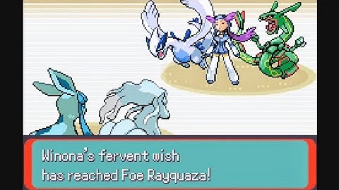 Inclement Emerald Post Game - Winona Rematch (Challenge Mode)