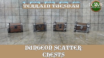 Dungeon Scatter Terrain: Treasure Chests
