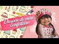 ROUPA DE MINI CHEFE INFANTIL  -COMO FAZER O CHAPÉU DE COZINHEIRO SEM MÁQUINA DE COSTURA | RAFAELA