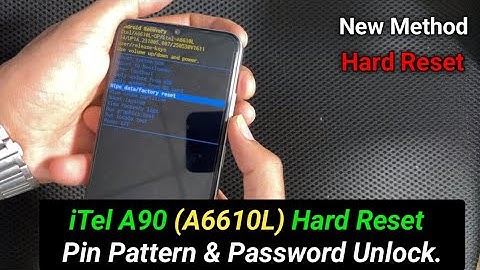 ITel A90 (A6610L) Hard Reset | How To Soft Reset iTel A90 | A6610L