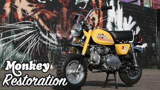 HONDA MONKEY BIKE - Full Restoration and Transformation Z50 J1