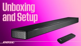 Bose Soundbar 500 – Unboxing + Setup