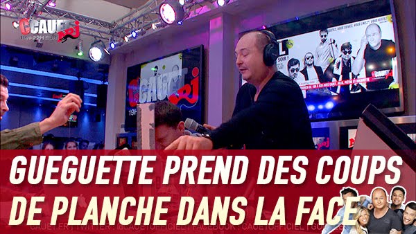 Gueguette prend des coups de planche dans la face - C’Cauet sur NRJ
