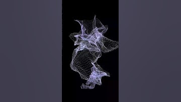 Audio Reactive Particles No.1 #shorts