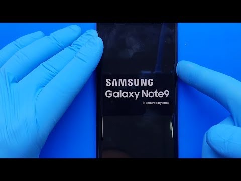 Samsung Galaxy Note 9 scherm vervangen