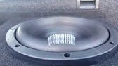 subwoofer GTO 1204D 300w rms@25hz amp. memphis - YouTube