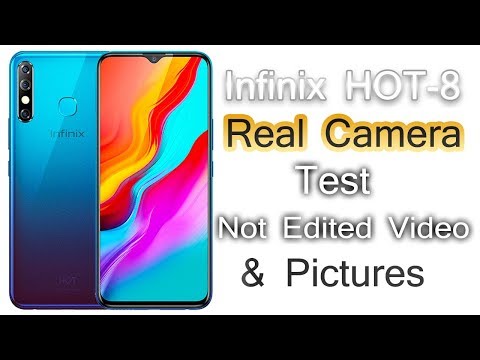 Infinix HOT 8 Real Camera Test